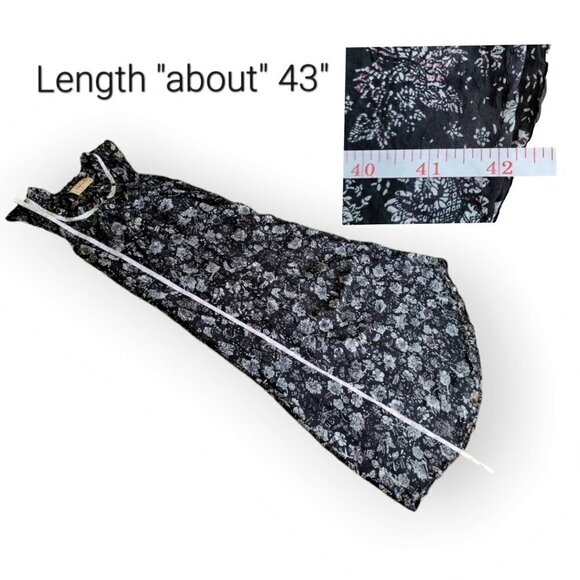 Lightweight Silk Fairycore Dress by Papinelle Y2K Phoebe Buffay Whimsigoth - Picture 7 of 8